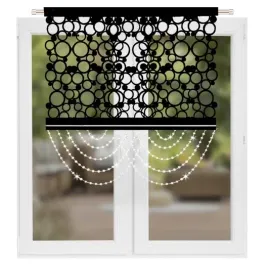 panel-dekoracyjny-czarny-100x100cm-filc-kola-glamour-koraliki-geometryczny