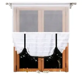 panel-firanowy-130x150-cm-gladki-woal-bialy-z-koralikami-i-czarne-tasiemki