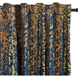 welurowa-zaslona-250x140-cm-na-tasmie-wave-granatowa-zloty-wzor-kropelki