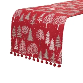 swiateczny-czerwony-bieznik-z-eleganckimi-drzewkami-40x140