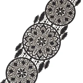 bieznik-lapacz-snow-zakardowy-czarny-44x224-cm-z-motywem-boho-elegancki