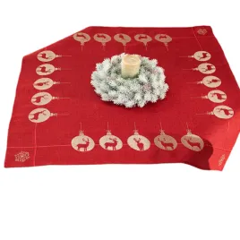 serweta-swiateczna-85x85-cm-czerwony-z-haftem-renifera-elegancka-dekoracja