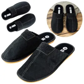 kapcie-meskie-r-43-44-czarne-cieple-mile