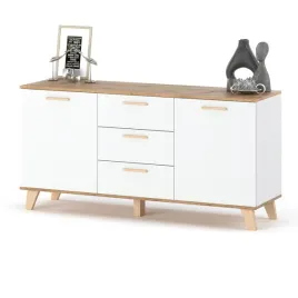 komoda-szafka-salon-z-szufladami-150cm-biala-wotan-oslo-styl-skandynawski