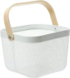 stalowy-kosz-do-przechowywania-z-drewnianym-uchwytem-wielofunkcyjny-bialy