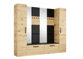 artisan-garderoba-przedpokoj-240cm-margo-panele-tapicerowane-mr-5-kolorow