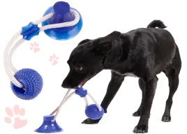 zabawka-dla-psa-pilka-szarpak-gryzak-z-przyssawka-38-cm-kolor-zielony