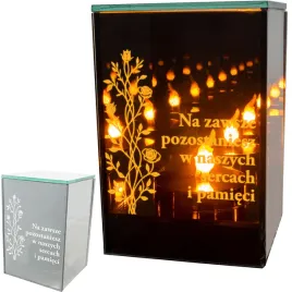 znicz-led-lampion-na-grob-cmentarz-efekt-nieskonczonego-ognia-cytat-roze