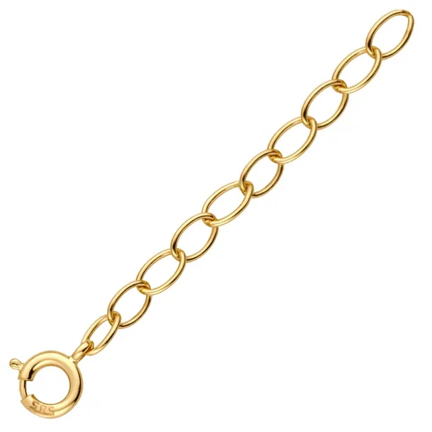 Złota Przedłużka 585 element przedłużający Bransoletki Łańcuszek ZŁOTO 14K