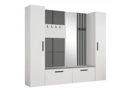 biala-garderoba-przedpokoj-240cm-margo-panele-tapicerowane-mr-5-kolorow