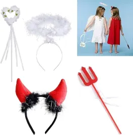 4-sztuki-opasek-na-czolo-z-aniolem-i-diabelem-opaska-na-wlosy-na-impreze