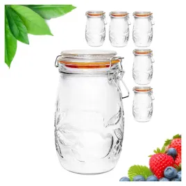 sloj-szklany-wek-1l-z-klamra-okragly-pojemnik-do-konfitur-dzemow-zestaw-x6