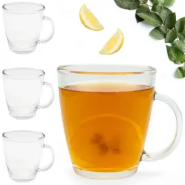 zestaw-4x-kubek-szklany-390ml-kubeczek-gladki-szklanka-z-uchwytem-prezent