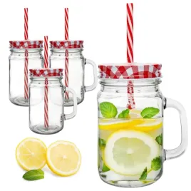 4x-kubek-z-wieczkiem-i-slomka-500ml-szklany-sloiczek-do-lemoniady-butelka