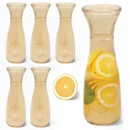 kpl-6x-karafka-szklana-1l-na-wino-wode-lemoniade-sok-pojemnik-dzbanek