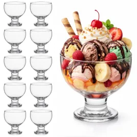 10x-pucharek-400ml-szklany-do-lodow-pojemnik-salaterka-klasyczny-zestaw