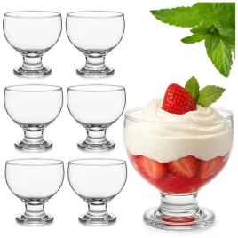 6x-pucharek-400ml-szklany-na-lody-deser-pojemnik-salaterka-zestaw-klasyczny