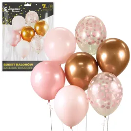 girlanda-balony-rozowa-zlota-konfetti-7-szt
