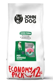 karma-sucha-dla-psa-john-dog-good-adult-kurczak-z-wolowina-12kg