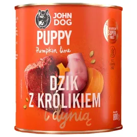 karma-mokra-dla-psa-john-dog-pumpkin-puppy-dzik-krolik-dynia-800g