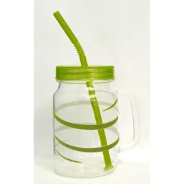 kubek-do-smoothie-zielony-san-gimex-melamina