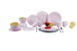 zestaw-obiadowy-royal-pastel-rozowy-melamina-gimex