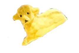 baranek-zolty-welurowy-85x35x65cm