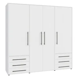 minimalistyczna-czterodrzwiowa-szafa-ubraniowa-sypialni-206x53x200