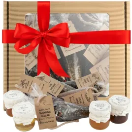 zestaw-kosz-box-prezentowy-upominek-herbata-miod-konfitura-urodziny-gratis