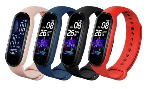 SMARTWATCH zegarek SMARTBAND Puls Kroki Termometr