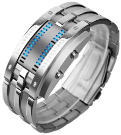 zegarek-meski-skmei-binarny-srebrny-czarny-led