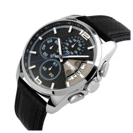 zegarek-meski-skmei-analogowy-czarny-pasek-chronograf-datownik
