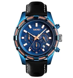 zegarek-meski-skmei-pasek-skora-chronograf
