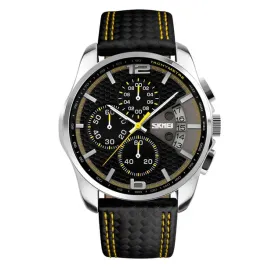 zegarek-meski-skmei-analogowy-pasek-skora-chronograf-datownik