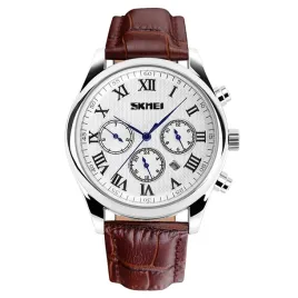 zegarek-meski-skmei-pasek-skora-chronograf-datownik
