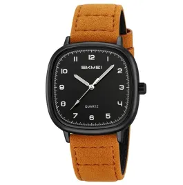 zegarek-meski-skmei-skm-125861g-mn-analog-pasek-skora-czytelna-tarcza