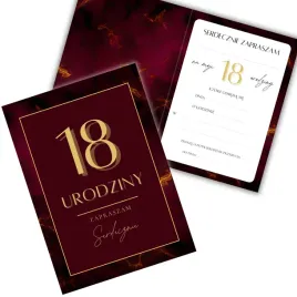 zaproszenia-na-18-urodziny-bordowe-ogniste-zlote-marmur-eleganckie-koperta