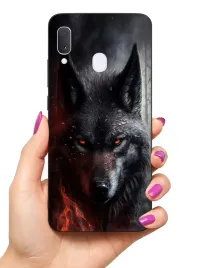 etui-case-do-samsung-galaxy-a20e-wilki-malpy-dzikie-zwierzeta