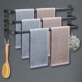 wieszaki-na-reczniki-montowane-na-scianie-3-poziomowy-z-haczykami-czarny