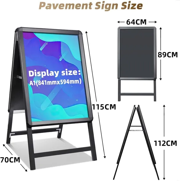 tabliczka-chodnikowa-tablica-a1-dwustronny-wyswietlacz-stojak-na-plakat