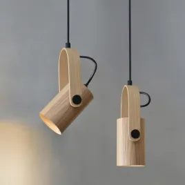 lampa-wiszaca-1-punktowa-drewniana-reflektor-regulowany-kat-swiatla