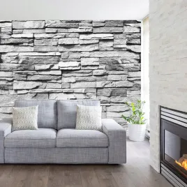 fototapeta-kamien-3d-274x254cm-kamienna-sciana-czarno-biala-sciana-ceglana