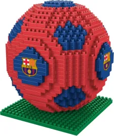 pilka-3d-z-klockow-fc-barcelona-kolekcjonerska-licencjonowana-na-prezent