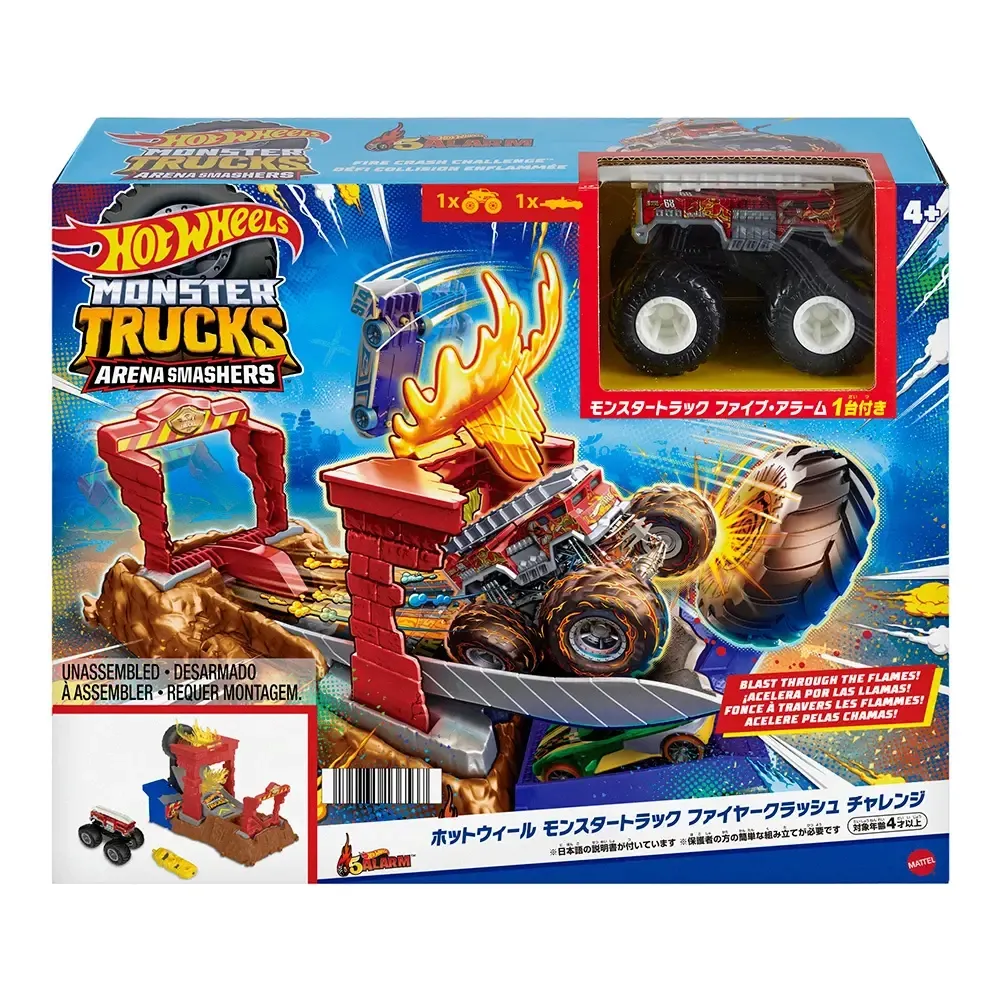 wheels-monster-trucks-arena-smashers-fire-crash-challenge-bohater-hot-wheels