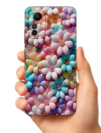etui-case-do-xiaomi-redmi-note-12s-kwiaty-sloneczniki-lawenda