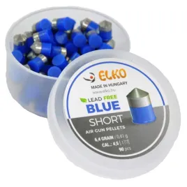 srut-stalowy-teflonowy-bezolowiowy-krotki-ostry-elko-blue-niebieski-45mm
