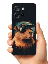 etui-case-do-motorola-edge-50-neo-kapibary-lisy-zwierzeta