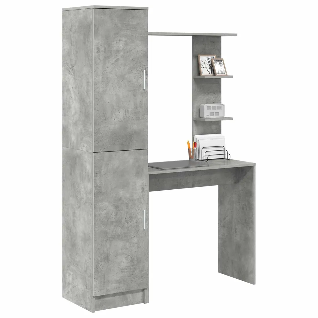 biurko-2-pcs-betonowy-szary-stan-nowy