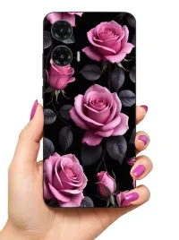 etui-case-do-motorola-moto-g35-g35-5g-rosliny-kwiaty-roze-lilie