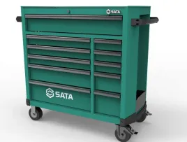 wozek-narzedziowy-11-szuflad-st95114g-pro-zielony-szafka-warsztatowa